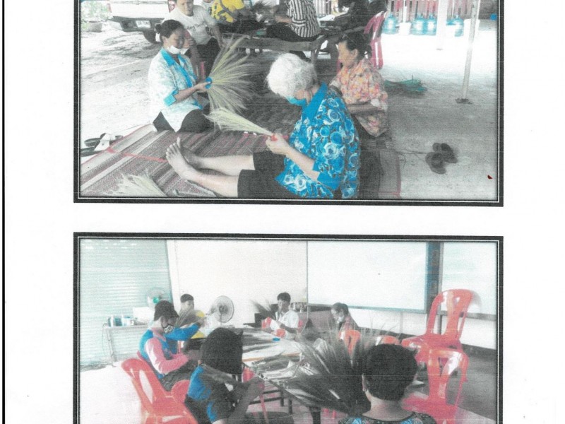 โครงการฝึกอบรมอาชีพทำไม้กวดดอกหญ้า